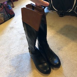 Black & Brown Boots